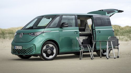 VW’s $3K ID.Buzz Camping Kit Adds A Bed And Runs The A/C For Two Full Days