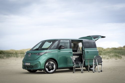 VW’s $3K ID.Buzz Camping Kit Adds A Bed And Runs The A/C For Two Full Days