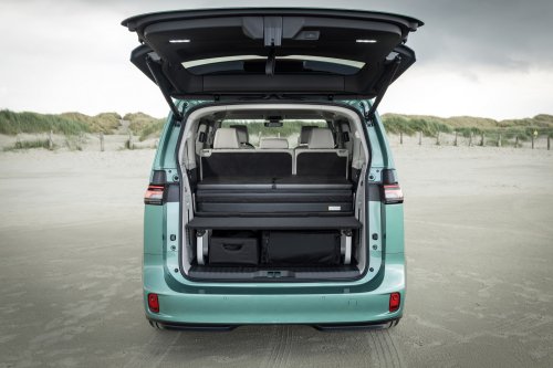 VW’s $3K ID.Buzz Camping Kit Adds A Bed And Runs The A/C For Two Full Days