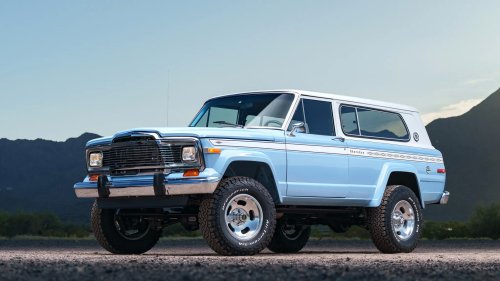Jeep, This 1979 Jeep Cherokee Looks Stock, Then You Find The 825-HP V10