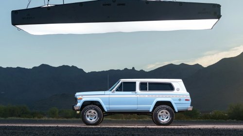 This 1979 Jeep Cherokee Looks Stock, Then You Find The 825-HP V10