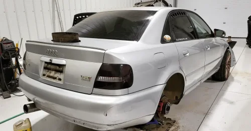 Audi, Audi A4, This Audi A4’s Fix For Turbo Lag Was A 320-Pound Airplane Turbine