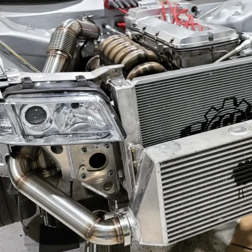 This Audi A4’s Fix For Turbo Lag Was A 320-Pound Airplane Turbine