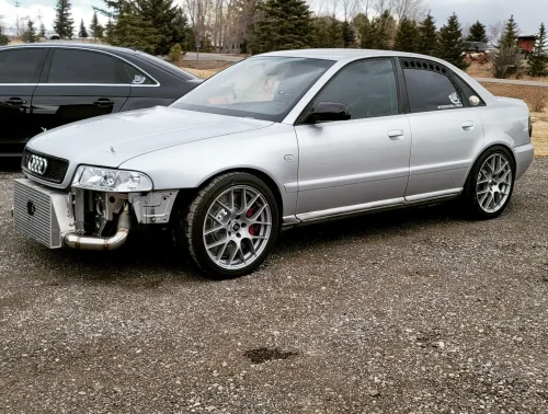 This Audi A4’s Fix For Turbo Lag Was A 320-Pound Airplane Turbine