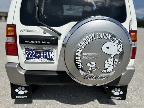 The Mitsubishi Pajero You Know Is A Full-Size SUV. This Snoopy One Is A Kei Car