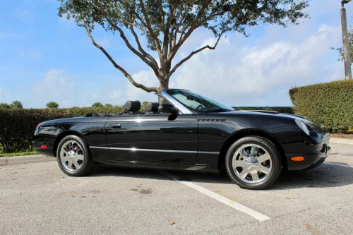 Ford, This 15-Mile Ford Thunderbird Has Been Sitting Since 2002 And Costs Half What It Did New