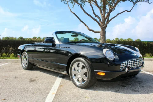 Ford, This 15-Mile Ford Thunderbird Has Been Sitting Since 2002 And Costs Half What It Did New