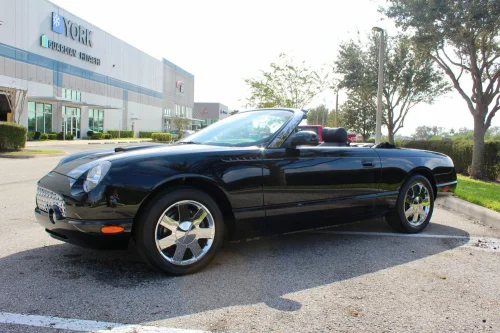This 15-Mile Ford Thunderbird Has Been Sitting Since 2002 And Costs Half What It Did New