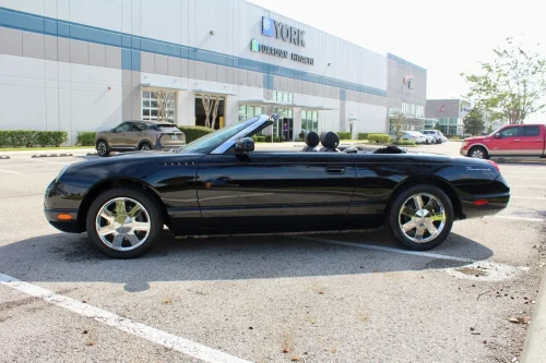 This 15-Mile Ford Thunderbird Has Been Sitting Since 2002 And Costs Half What It Did New