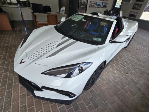 Chevy Wanted $104K For Its Patriotic Corvette, Bidders Wouldn’t Go Over $89K
