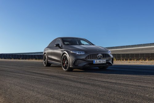Mercedes-AMG CLA 45 EV Debuts With 3 Motors, 671 HP And A Vibrator