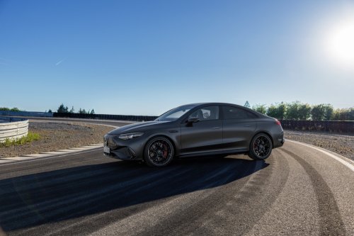 Mercedes-AMG CLA 45 EV Debuts With 3 Motors, 671 HP And A Vibrator