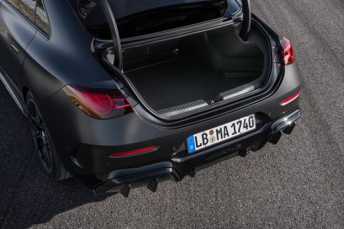 Mercedes-AMG CLA 45 EV Debuts With 3 Motors, 671 HP And A Vibrator
