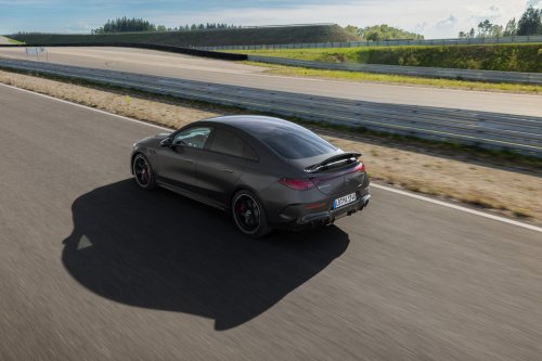 Mercedes-AMG CLA 45 EV Debuts With 3 Motors, 671 HP And A Vibrator