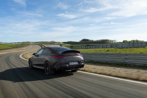 Mercedes-AMG CLA 45 EV Debuts With 3 Motors, 671 HP And A Vibrator
