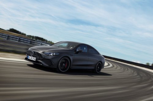 Mercedes-AMG CLA 45 EV Debuts With 3 Motors, 671 HP And A Vibrator