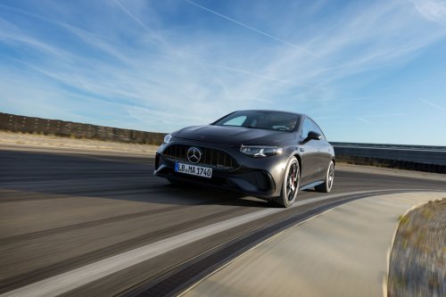 Mercedes-AMG CLA 45 EV Debuts With 3 Motors, 671 HP And A Vibrator