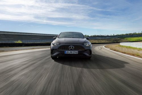Mercedes-AMG CLA 45 EV Debuts With 3 Motors, 671 HP And A Vibrator