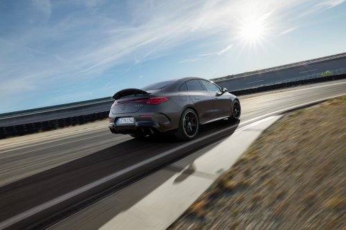 Mercedes-AMG CLA 45 EV Debuts With 3 Motors, 671 HP And A Vibrator