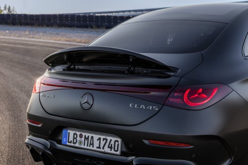 Mercedes-AMG CLA 45 EV Debuts With 3 Motors, 671 HP And A Vibrator