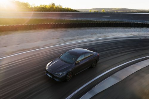 Mercedes-AMG CLA 45 EV Debuts With 3 Motors, 671 HP And A Vibrator