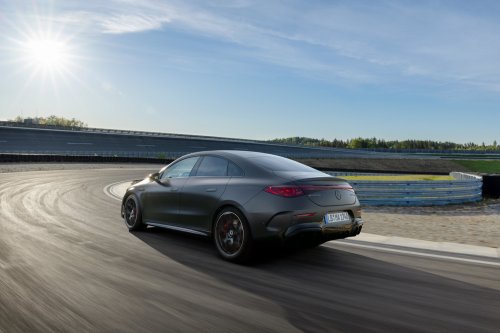 Mercedes-AMG CLA 45 EV Debuts With 3 Motors, 671 HP And A Vibrator