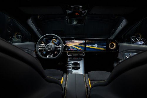 Mercedes-AMG CLA 45 EV Debuts With 3 Motors, 671 HP And A Vibrator