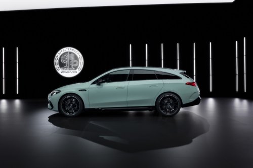 Mercedes, Mercedes-AMG CLA 45 EV Debuts With 3 Motors, 671 HP And A Vibrator