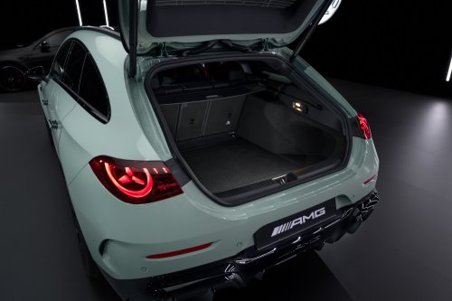 Mercedes-AMG CLA 45 EV Debuts With 3 Motors, 671 HP And A Vibrator