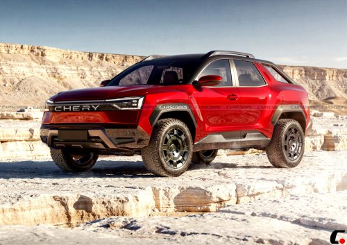 Chery, Ford, Chery Patents Reveal A Compact Pickup That Could Take The Ford Maverick Formula Global