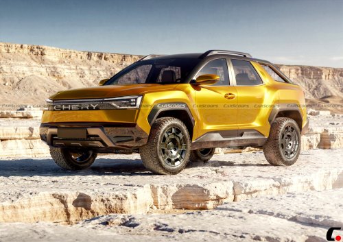 Chery, Ford, Chery Patents Reveal A Compact Pickup That Could Take The Ford Maverick Formula Global