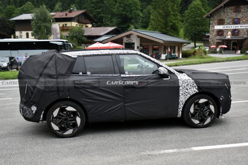 Redesigned Hyundai Tucson Spied Alongside The Current Model