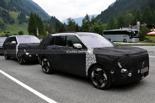 Redesigned Hyundai Tucson Spied Alongside The Current Model