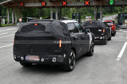 Redesigned Hyundai Tucson Spied Alongside The Current Model