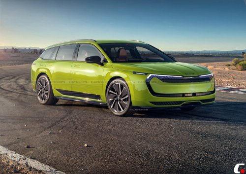 Skoda, Skoda Octavia, Skoda’s Next Octavia Wagon Looks Better Rendered Than It Has Any Right To