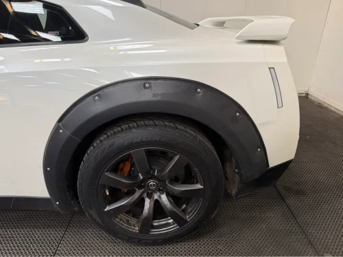 Someone Lifted A Nissan GT-R, Bolted A Spare To The Roof, And Called It An Off-Roader