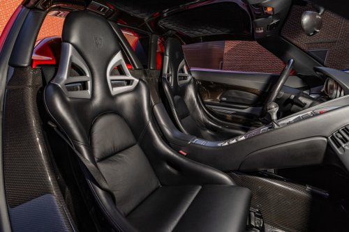 A Ferrari Collector Repainted His Porsche Carrera GT In Ferrari Red