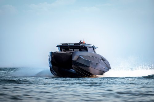 Brabus Built A 1,430-HP Catamaran That Gives You ‘The Sensation Of Flying Above The Water’