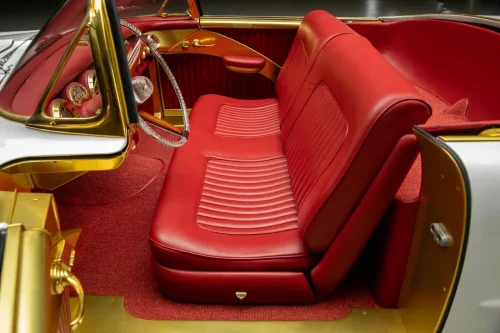This 1955 Cadillac Elegante Concept Wears Gold Like It’s Load-Bearing