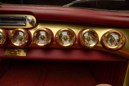 This 1955 Cadillac Elegante Concept Wears Gold Like It’s Load-Bearing