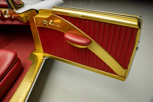 This 1955 Cadillac Elegante Concept Wears Gold Like It’s Load-Bearing
