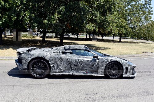 Ferrari F80 Convertible Spied Wearing A Cap To Hide Its Roof