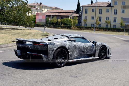 Ferrari F80 Convertible Spied Wearing A Cap To Hide Its Roof