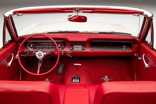 This Historic 1965 Mustang Ran On A Disney Track Before It Ever Hit A Road
