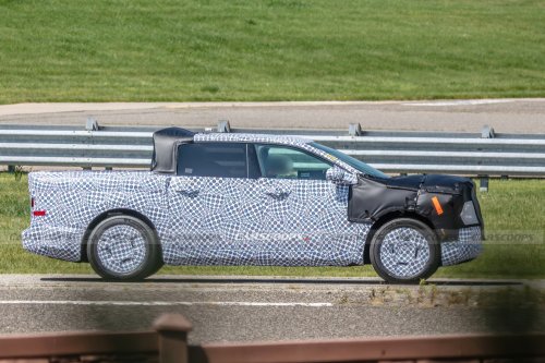 Ford’s New $30K EV Truck Barely Clears An Expedition’s Shoulder