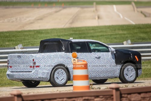 Ford’s New $30K EV Truck Barely Clears An Expedition’s Shoulder
