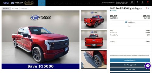 Ford, Ford F-150, Ford F-150 Lightning, The Ford F-150 Lightning Is Almost Sold Out, But You Can Save $20,000 If You’re Quick