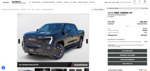 GM, GM’s EV Trucks Bombed, So Dealers Are Offering Huge Discounts