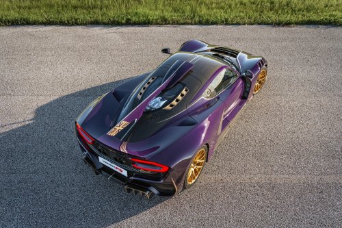 Hennessey’s First Venom F5-M Customer Put A Gold Badge Up Front And His Name On The Back