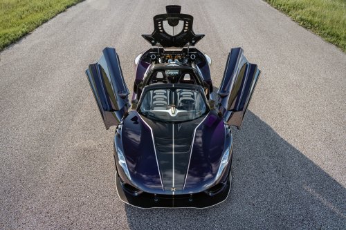 Hennessey’s First Venom F5-M Customer Put A Gold Badge Up Front And His Name On The Back
